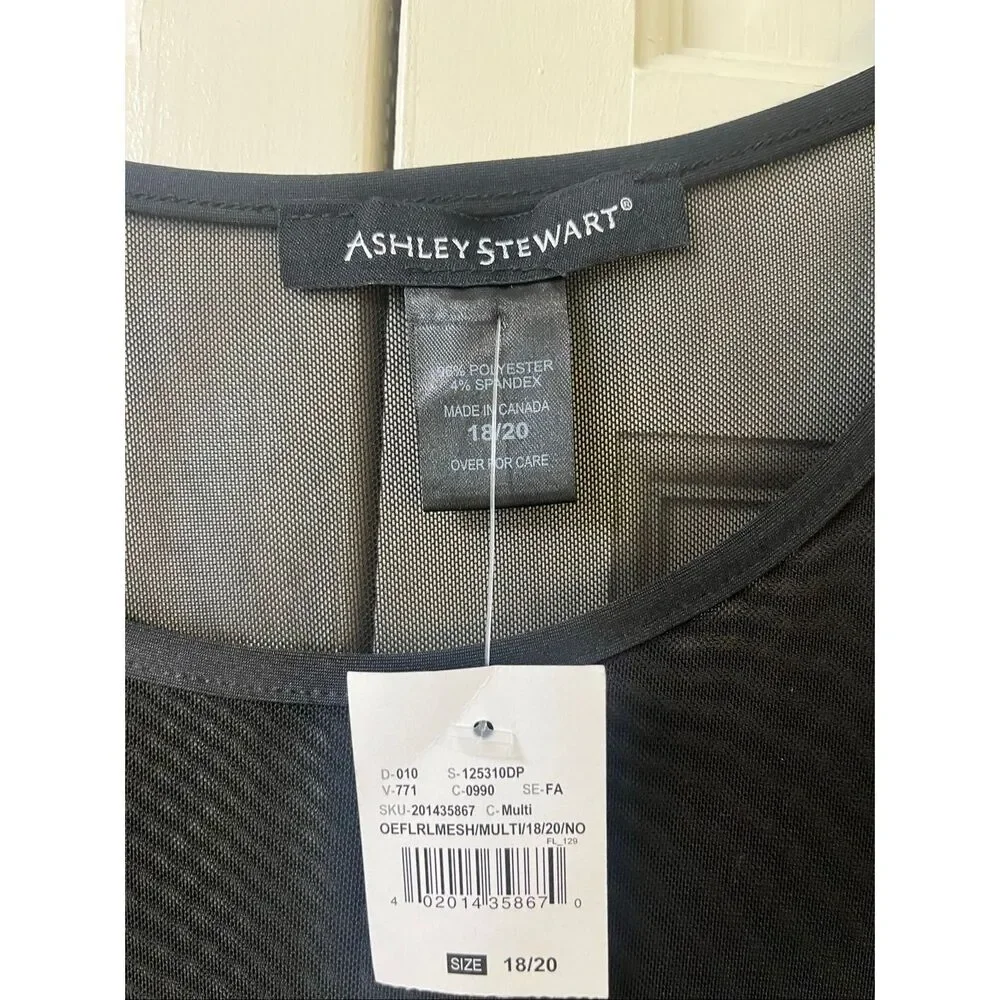 Ashley Stewart artsy boho style plus sz 18/20 NWT - Picture 4 of 4